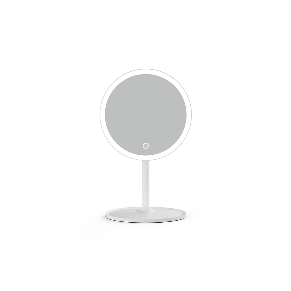 [무아스] 퓨어 마그넷 무선 LED 거울 메이크업 탁상 화장거울