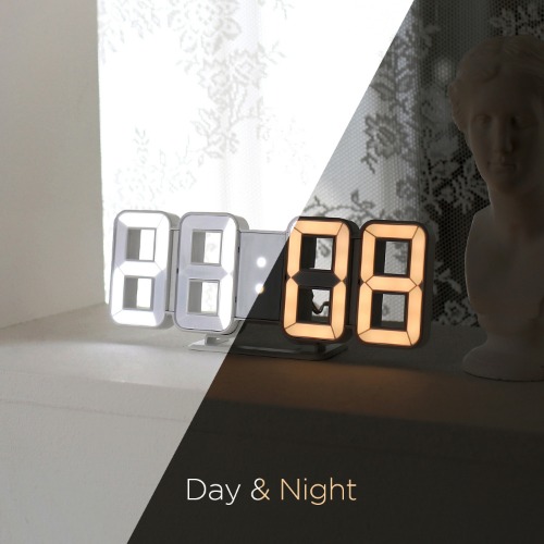 [리퍼브] 무아스 퓨어 듀얼 미니 LED 시계